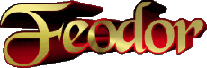 Vorname Mann - Deutschland F Feodor 