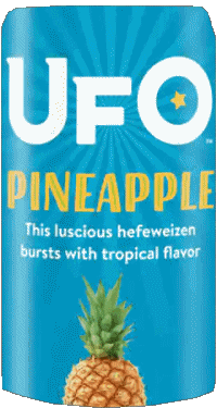 UFO Pineapple-Drinks Beers USA Harpoon Brewery UFO Pineapple