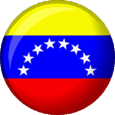 Bandiere America Venezuela Tondo 