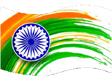 Flags Asia India Rectangle 