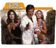 Multimedia Películas Internacional James Bond 007 El Hombre de la pistola de oro Iconos 