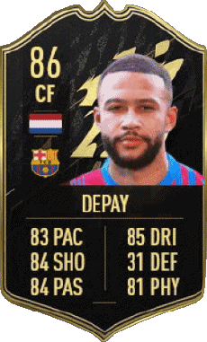 Multi Media Video Games F I F A - Card Players Netherlands Memphis Depay 
