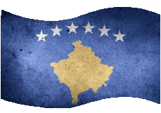 Drapeaux Europe Kosovo Rectangle 