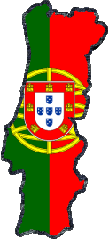 Flags Europe Portugal Map 
