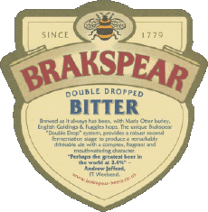 Double drpped bitter-Boissons Bières Royaume Uni Brakspear 