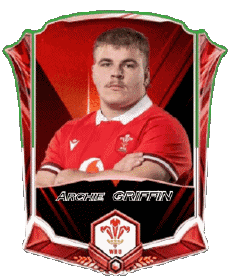Sport Rugby - Spieler Wales Team 2025 Archie GRIFFIN 