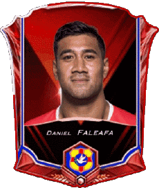Sports Rugby - Joueurs Tonga Daniel Faleafa 