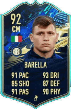 Multi Media Video Games F I F A - Card Players Italy Nicolò Barella 