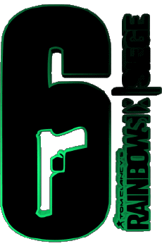 Multi Média Jeux Vidéo Rainbow 6 - Logo - Icônes 