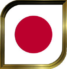 Flags Asia Japan Square 