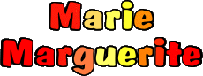 Prénoms FEMININ - France M Composé Marie Marguerite 