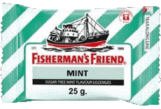 Mint-Essen Süßigkeiten Fisherman's Friend 
