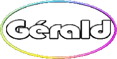 First Names MASCULINE - France G Gérald 