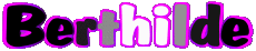 Nombre FEMENINO - Alemania B Berthilde 