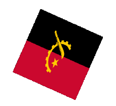 Flags Africa Angola Sphere - Cube 