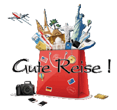 Messages Allemand Gute Reise Fond Transparent 01 