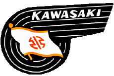 1961-Transport MOTORRÄDER Kawasaki Logo 1961