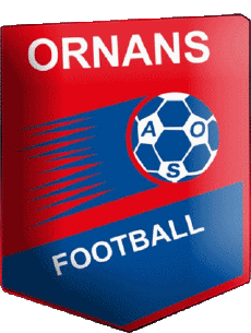 Sports FootBall Club France Logo Bourgogne - Franche-Comté 25 - Doubs AS Ornans 