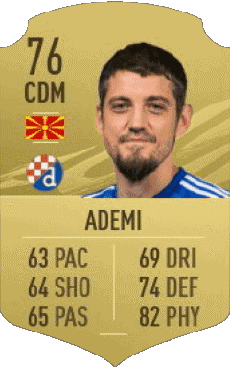 Multi Media Video Games F I F A - Card Players Macedonia Arijan Ademi 