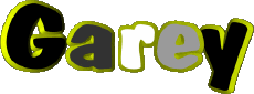 First Names MASCULINE -  UK - USA - IRL - AUS - NZ G Garey 