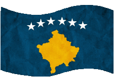 Flags Europe Kosovo Rectangle 