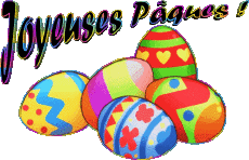 Nachrichten Französisch Joyeuses Pâques 05 