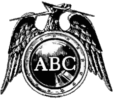 Logo 1953-Multimedia Kanäle - TV Welt U.S.A ABC Logo 1953