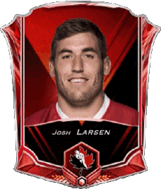 Sports Rugby - Joueurs Canada Josh Larsen 