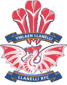 Sports Rugby Club Logo Pays de Galles Llanelli  RFC 