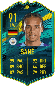 Multi Media Video Games F I F A - Card Players Germany Leroy Sané 