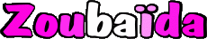 Vorname WEIBLICH - Maghreb Muslim Z Zoubaïda 