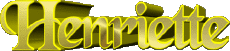 Nombre FEMENINO - Francia H Henriette 