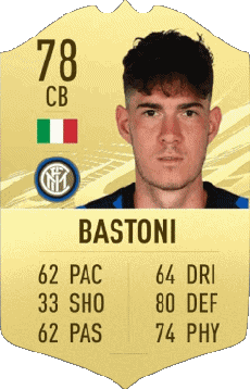 Multi Media Video Games F I F A - Card Players Italy Alessandro Bastoni 