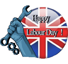 Messages English Happy Labour Day U.K 
