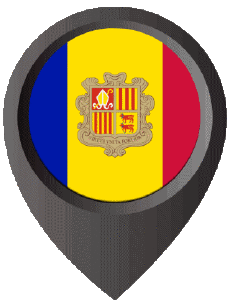 Bandiere Europa Andorra Perno di posizione 