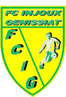 Sports FootBall Club France Logo Auvergne - Rhône Alpes 01 - Ain FC Injoux-Génissiat 