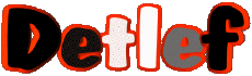 Prénoms MASCULIN - Allemagne D Detlef 