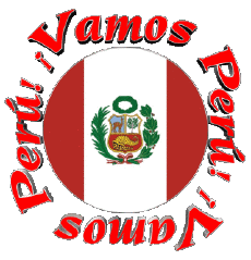 Messages Espagnol Vamos Perú Bandera 