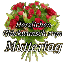 Messagi Tedesco Herzlichen Glückwunsch zum Muttertag 04 