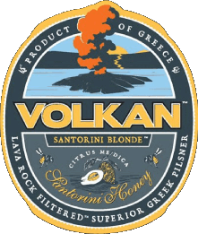 Bebidas Cervezas Grecia Volkan 