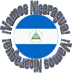 Messages Espagnol Vamos Nicaragua Bandera 