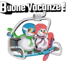 Messages Italien Buone Vacanze Iverno Serie 03 