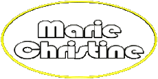First Names FEMININE - France M Composed Marie Christine 