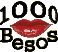Messages Spanish Besos 1000 