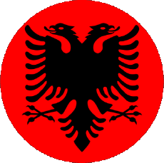 Fahnen Europa Albanien Verschiedene 