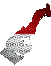 Flags Europe Monaco Map 