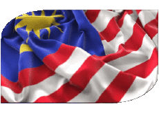 Flags Asia Malaysia Rectangle 