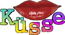 Mensajes Alemán Küsse 01 