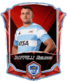 Deportes Rugby - Jugadores Argentina Equipo 2025 BOFFELLI Emiliano 