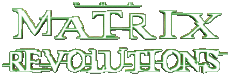 Multimedia Film Internazionale Matrix 03 Revolutions Logo Inglese 